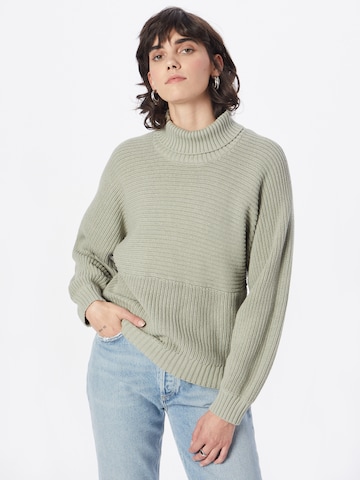 ABOUT YOU Sweater 'Linnea' in Green: front