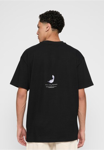 Mister Tee Shirt 'Vive la Liberte' in Black