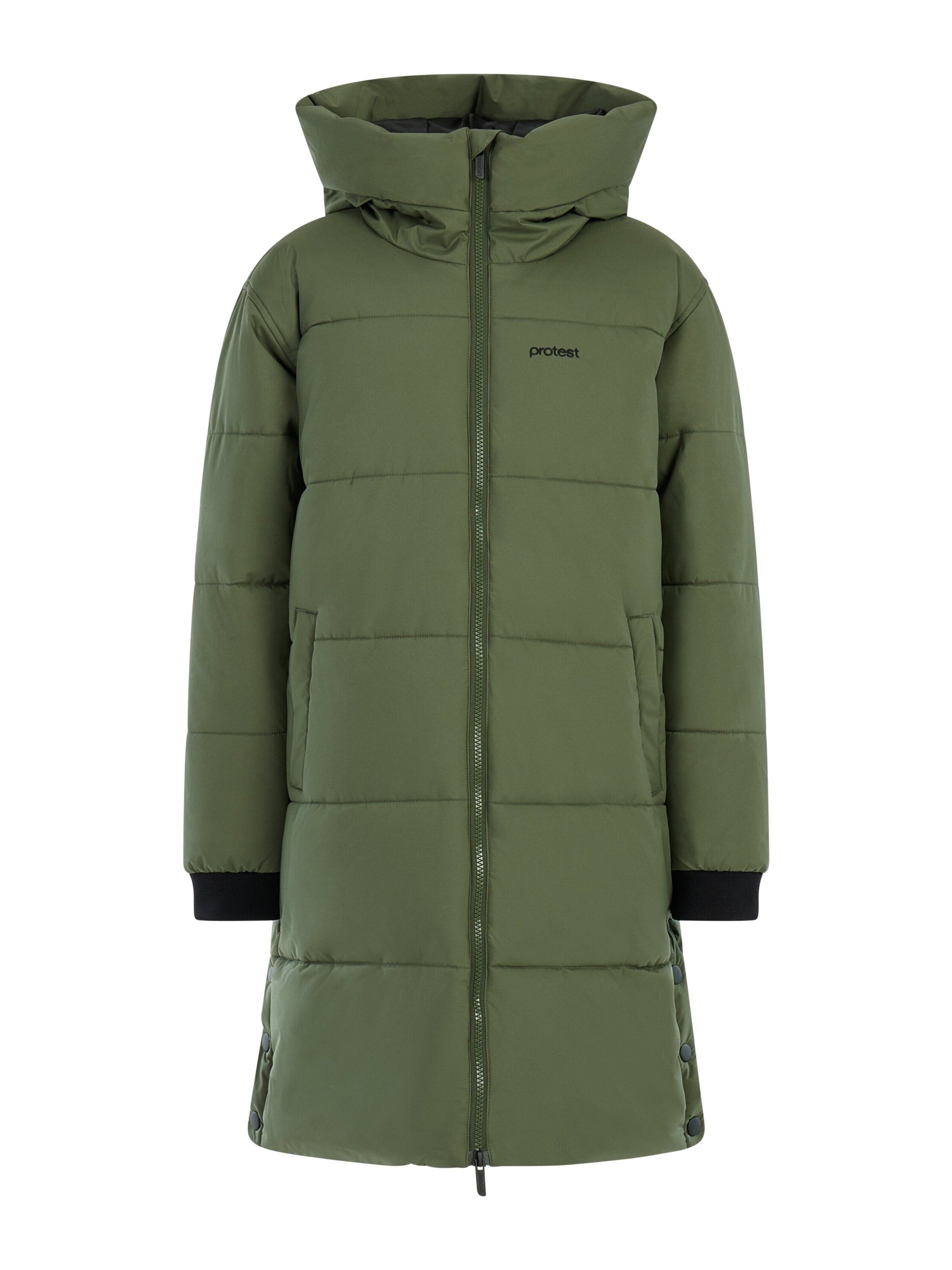 PROTEST Winterjacke 'PRTMio JR'‌‌‌‌‌‌‌‌‌ in Grün: Vorderseite