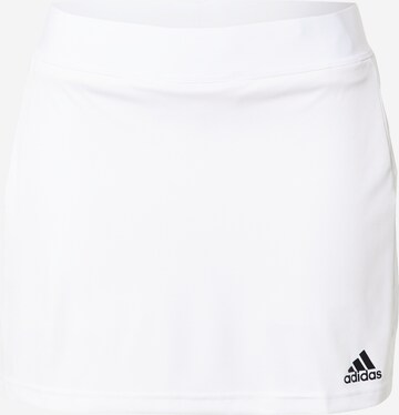 Skinny Fustă sport 'Team 19' de la ADIDAS SPORTSWEAR pe alb: față