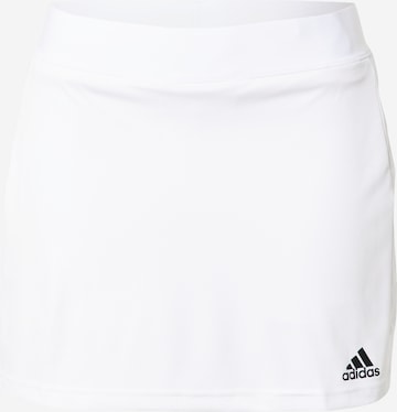 Jupe de sport 'Team 19' ADIDAS SPORTSWEAR en blanc : devant