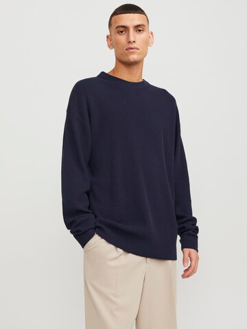 Pull-over 'Spring' JACK & JONES en bleu : devant