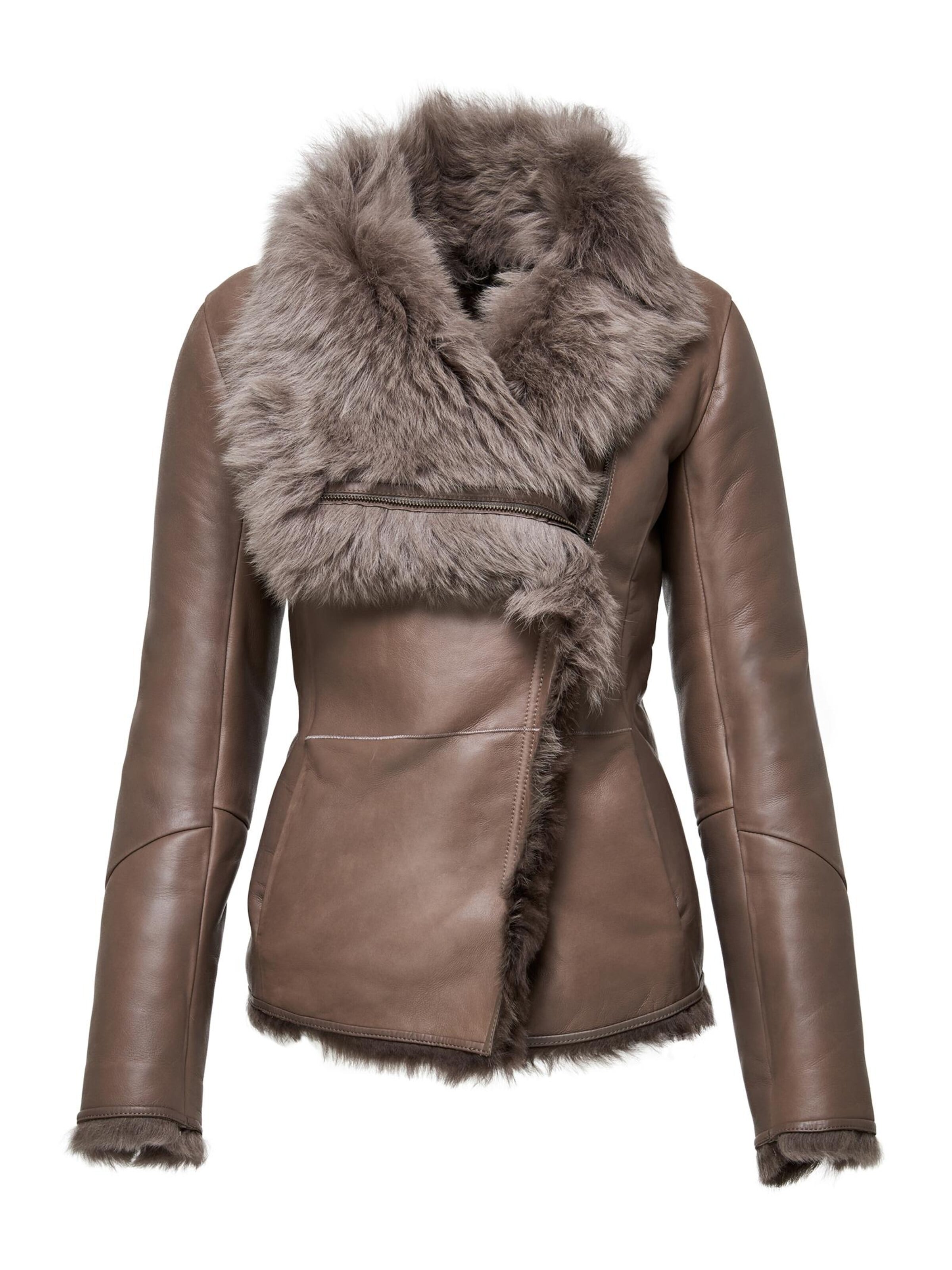 V S P Winterjacke 'Adila'‌‌‌‌‌‌ in XS in nude, Produktansicht