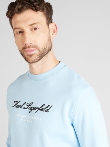 Karl Lagerfeld Sweatshirt i blå