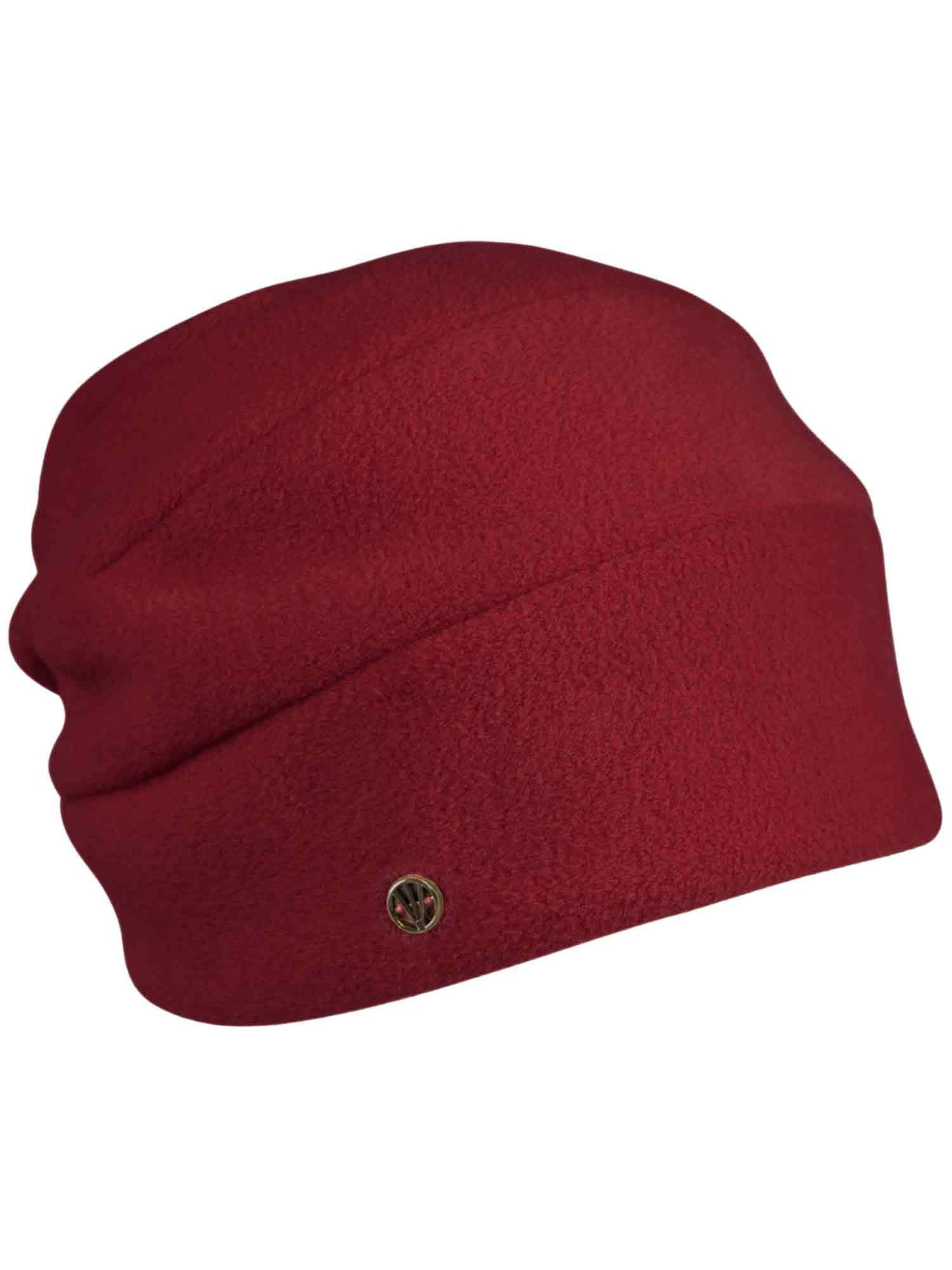 LOEVENICH Beanie in Red: front