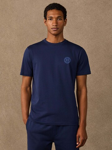 Maglietta di Hackett London in blu: frontale