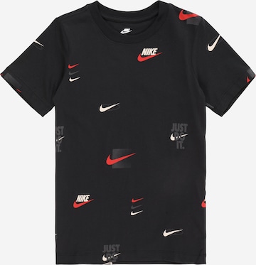 Nike Sportswear - Camiseta en negro: frente