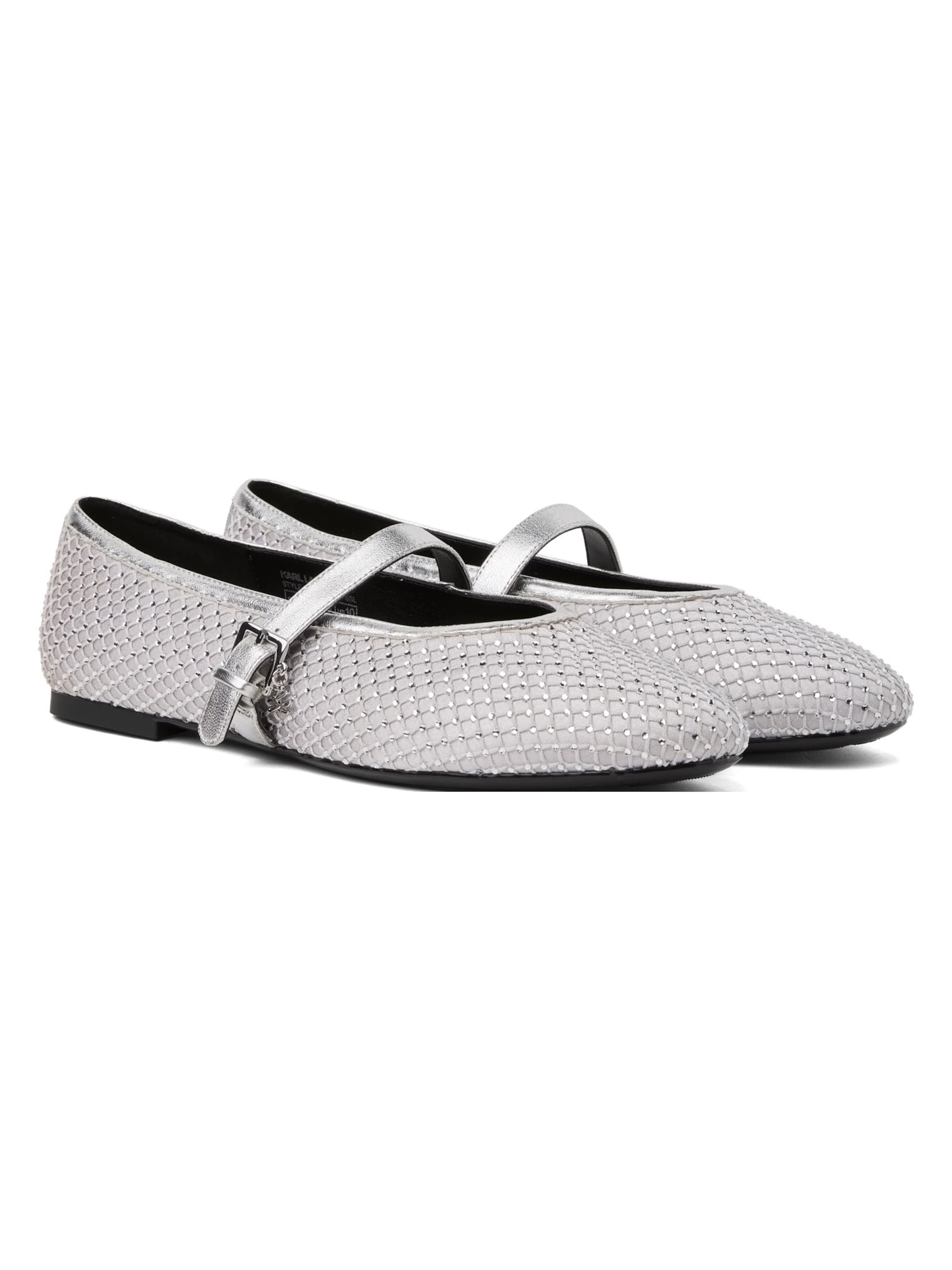 Karl Lagerfeld - Sabrina com tiras em prata
