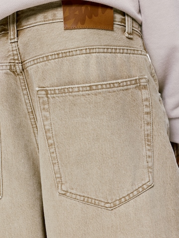 Baggy Jean Pull&Bear en beige
