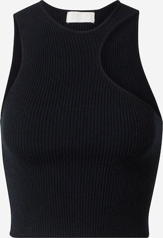 LeGer by Lena Gercke Knitted Top 'Frieda' in Black: front