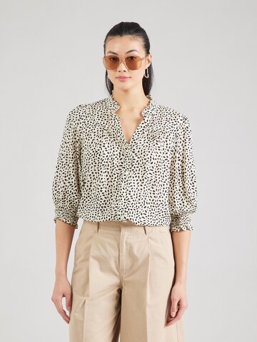 ONLY Blus 'ONLRaya' i vit: framsida