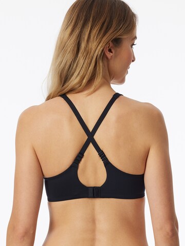 SCHIESSER Triangel Bügel-BH ' Unique Micro Padded ' in Schwarz