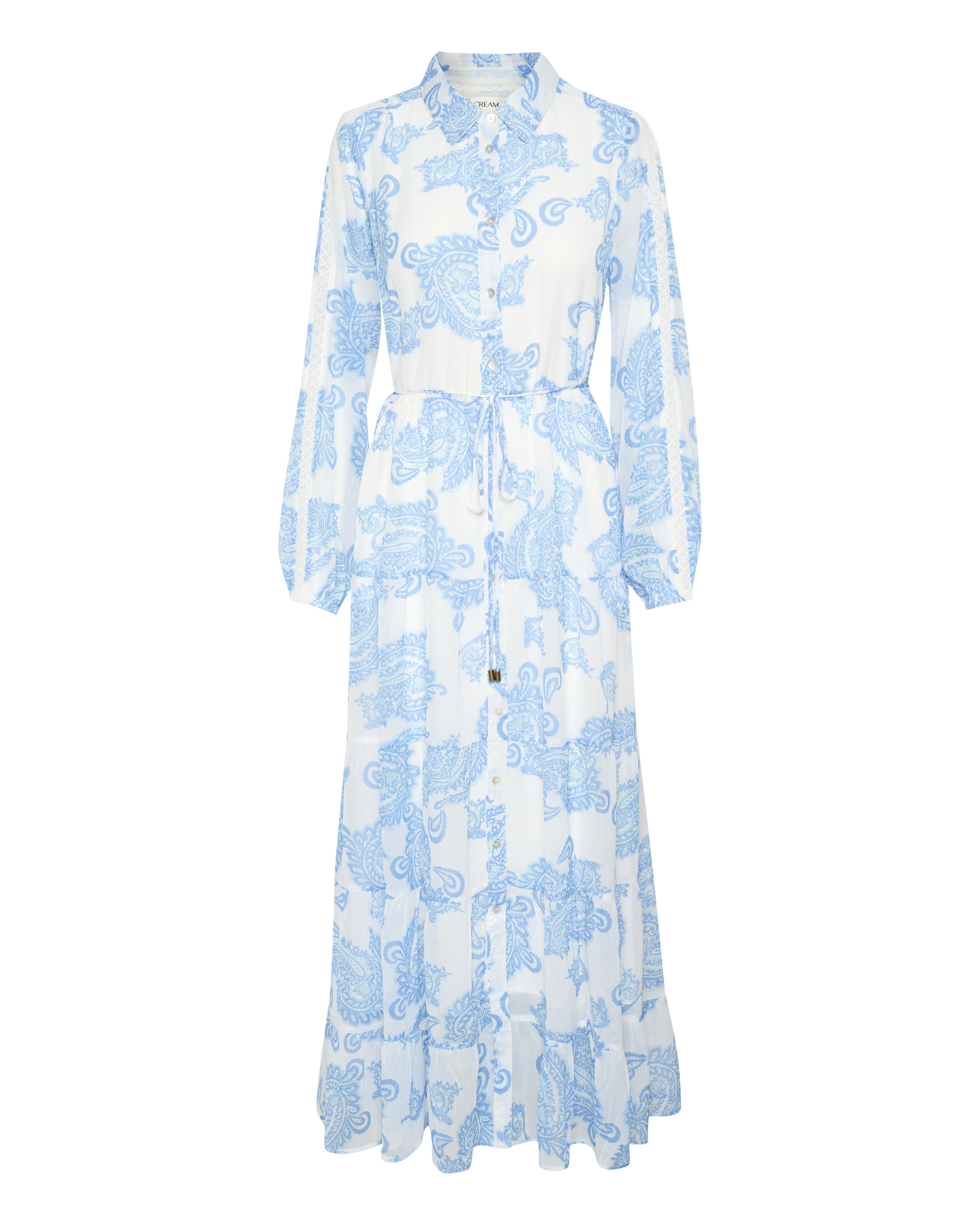 Cream Blusekjole 'Samira' i blå: forside