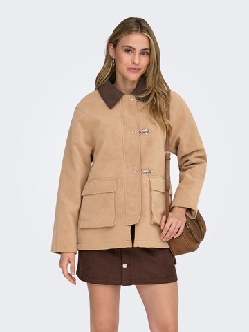 ONLY Between-Season Jacket 'ONLAggie' in Beige: front