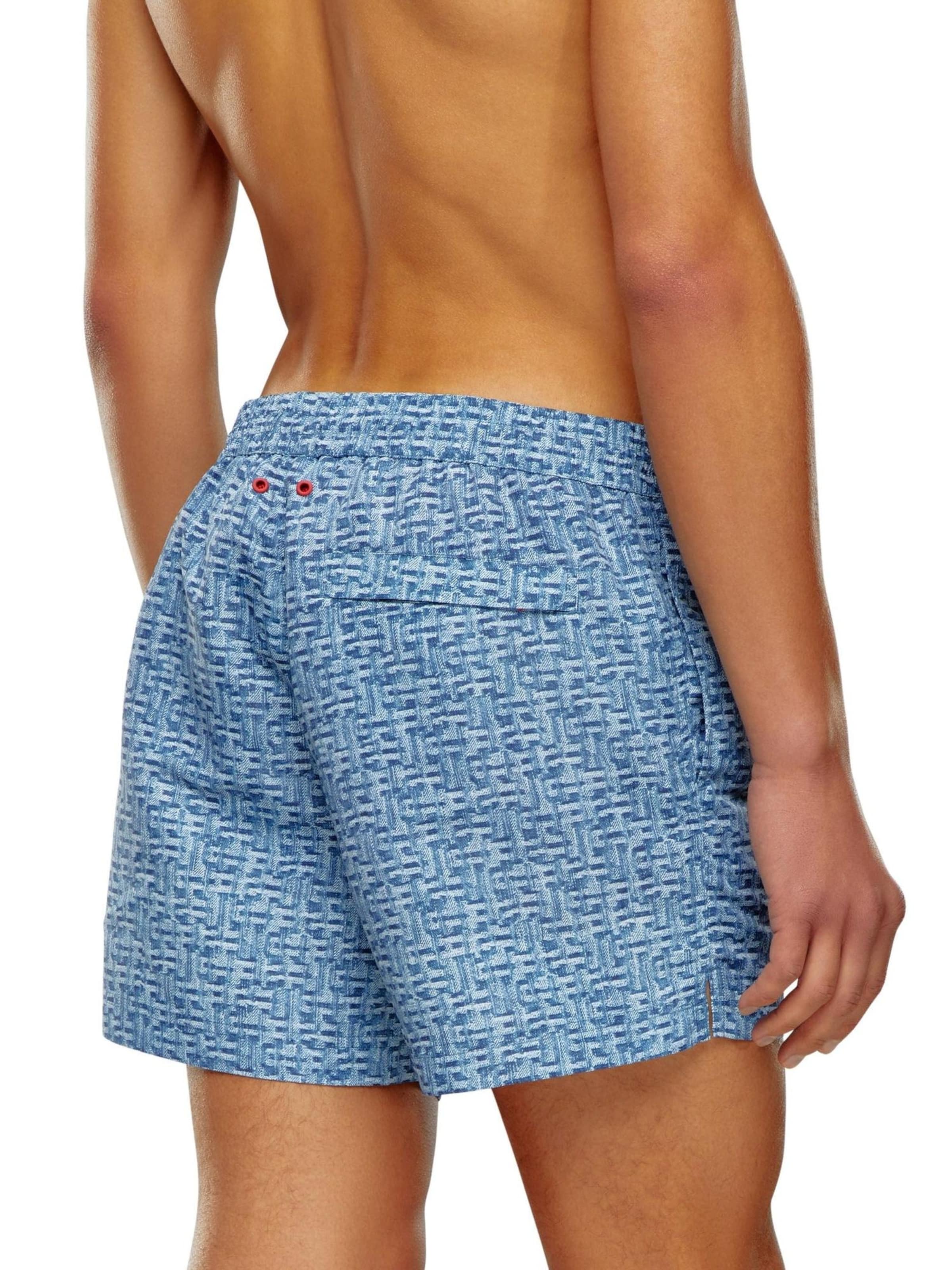 DIESEL - Bermudas 'BMBX-KEN-37-ZIP' en azul