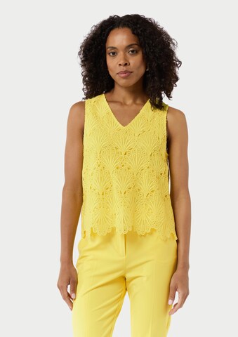 COMMA Blouse in Yellow: front