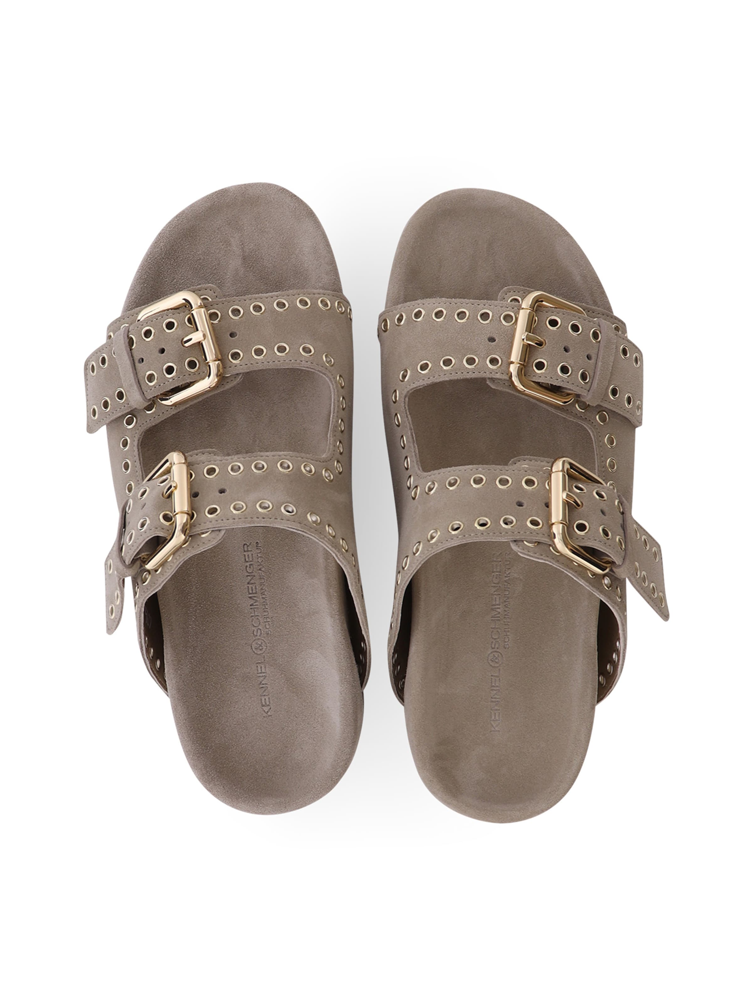 Kennel & Schmenger Mules 'SODA' in Brown