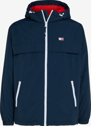 Tommy Jeans Plus Between-Seasons Parka in Blue: front