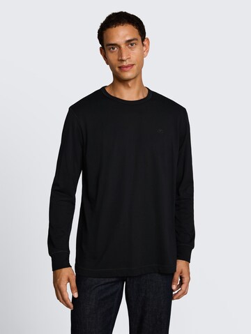 T-Shirt TOM TAILOR en noir : devant
