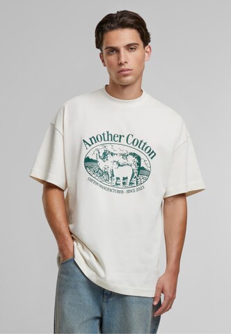 Another Cotton Lab Shirt 'Manufacture' in White: front