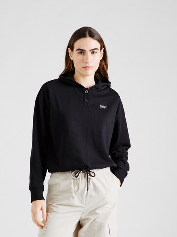 DKNY Performance Functioneel shirt in Zwart: voorkant