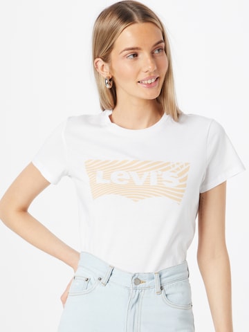 LEVI'S ® Shirt 'The Perfect Tee' in Wit: voorkant
