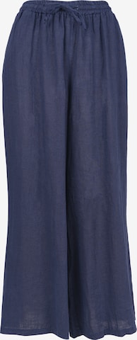 Pantalon 'Perla' Seasons of April en bleu : devant
