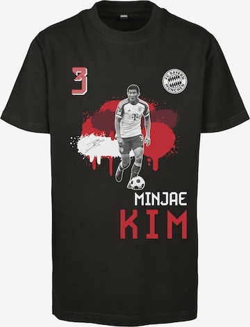 FC BAYERN MÜNCHEN T-Shirt 'Minjae Kim' in Schwarz: predná strana