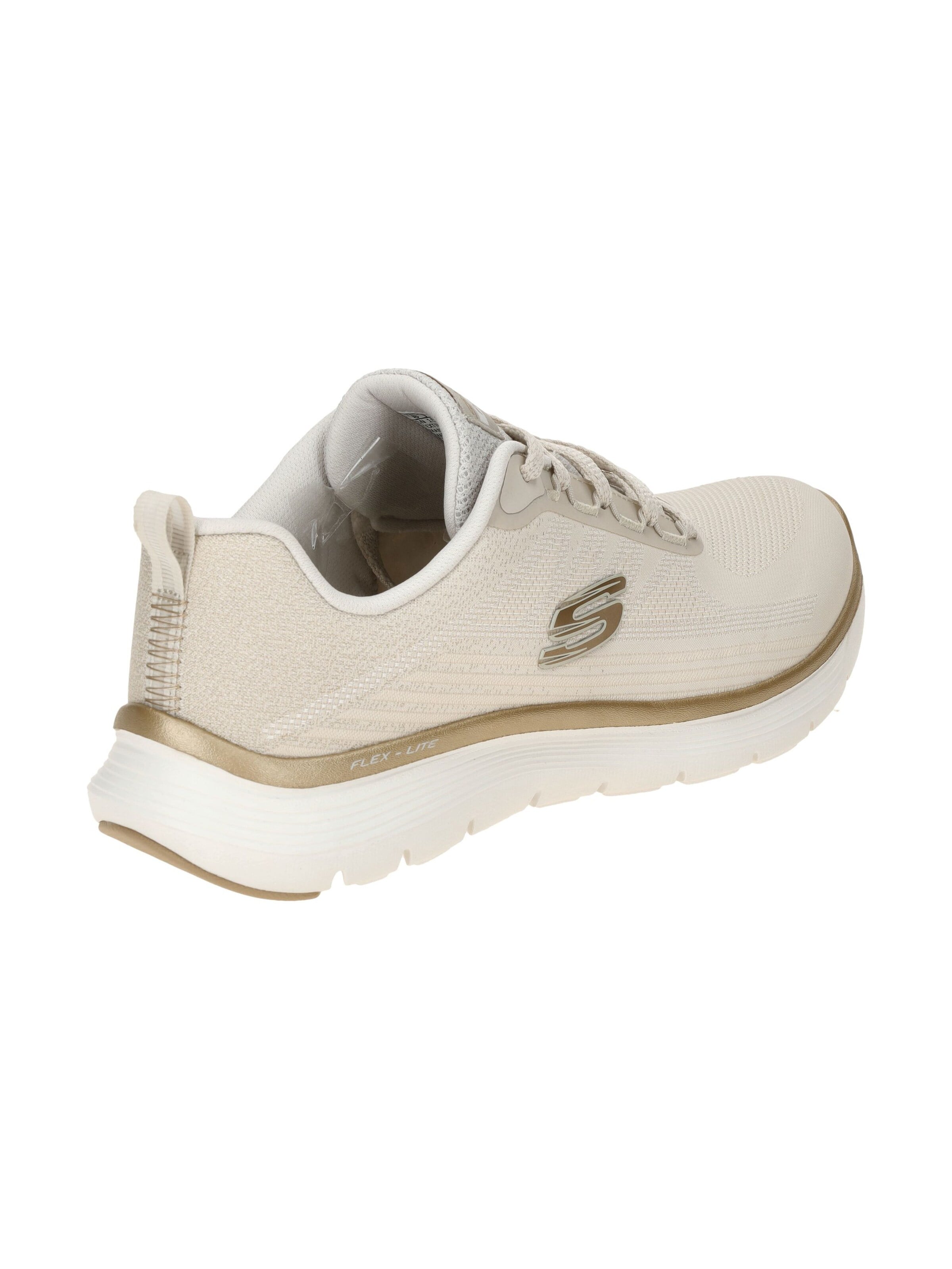 SKECHERS Veterschoen in Beige