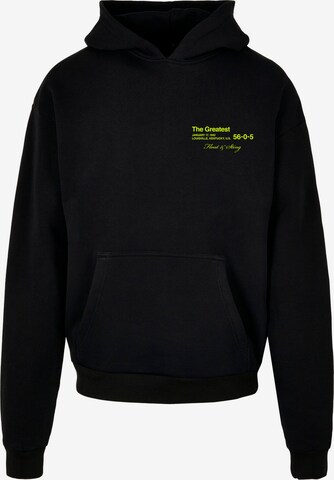 MT Upscale - Sudadera 'The Greatest' en negro: frente