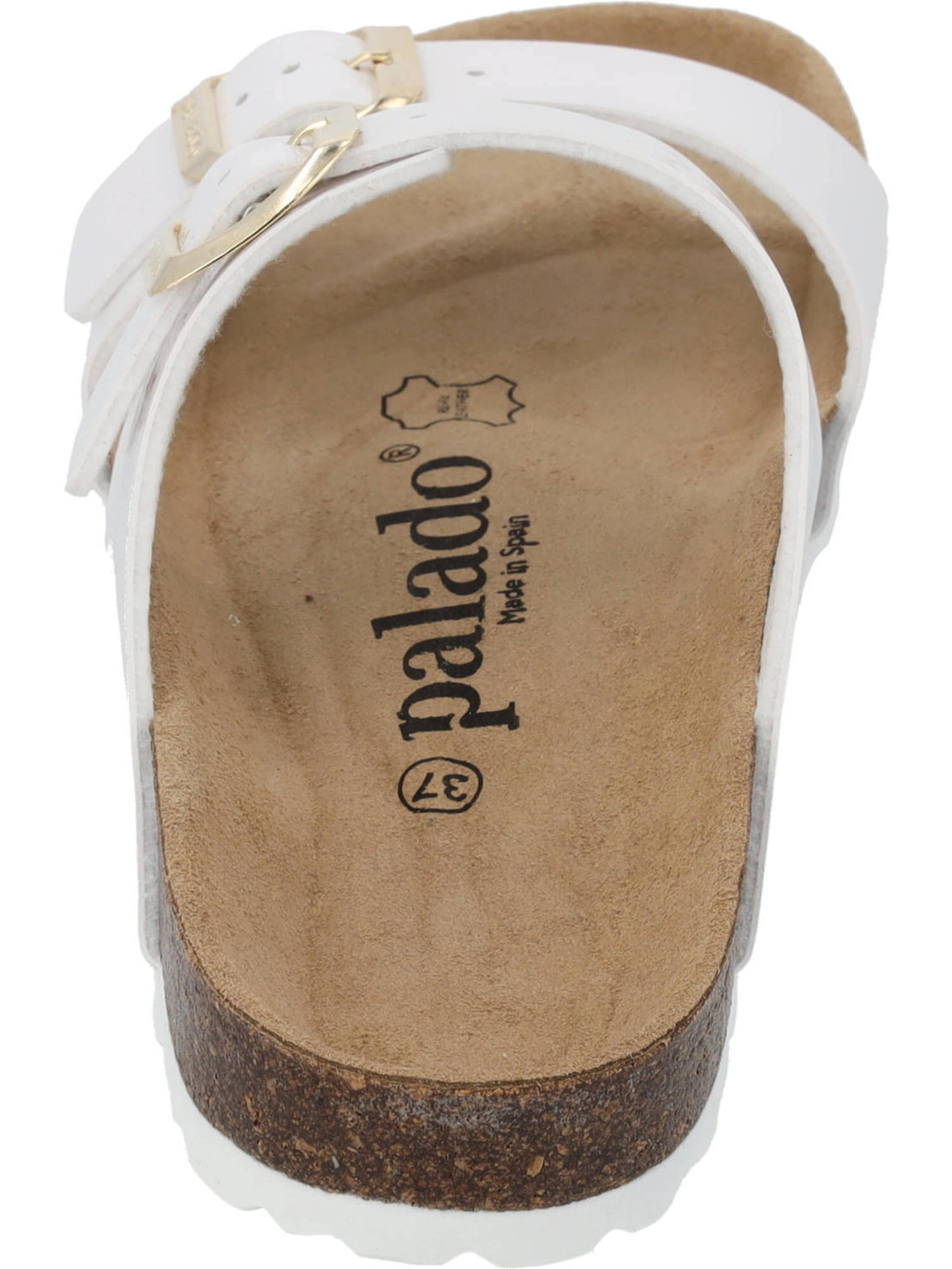 Palado Pantolette 'Samos PF' i vit