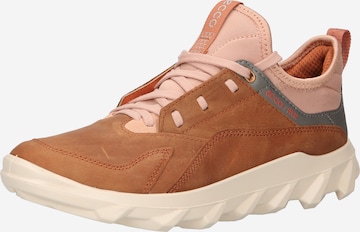 ECCO Sneakers laag in Bruin: voorkant