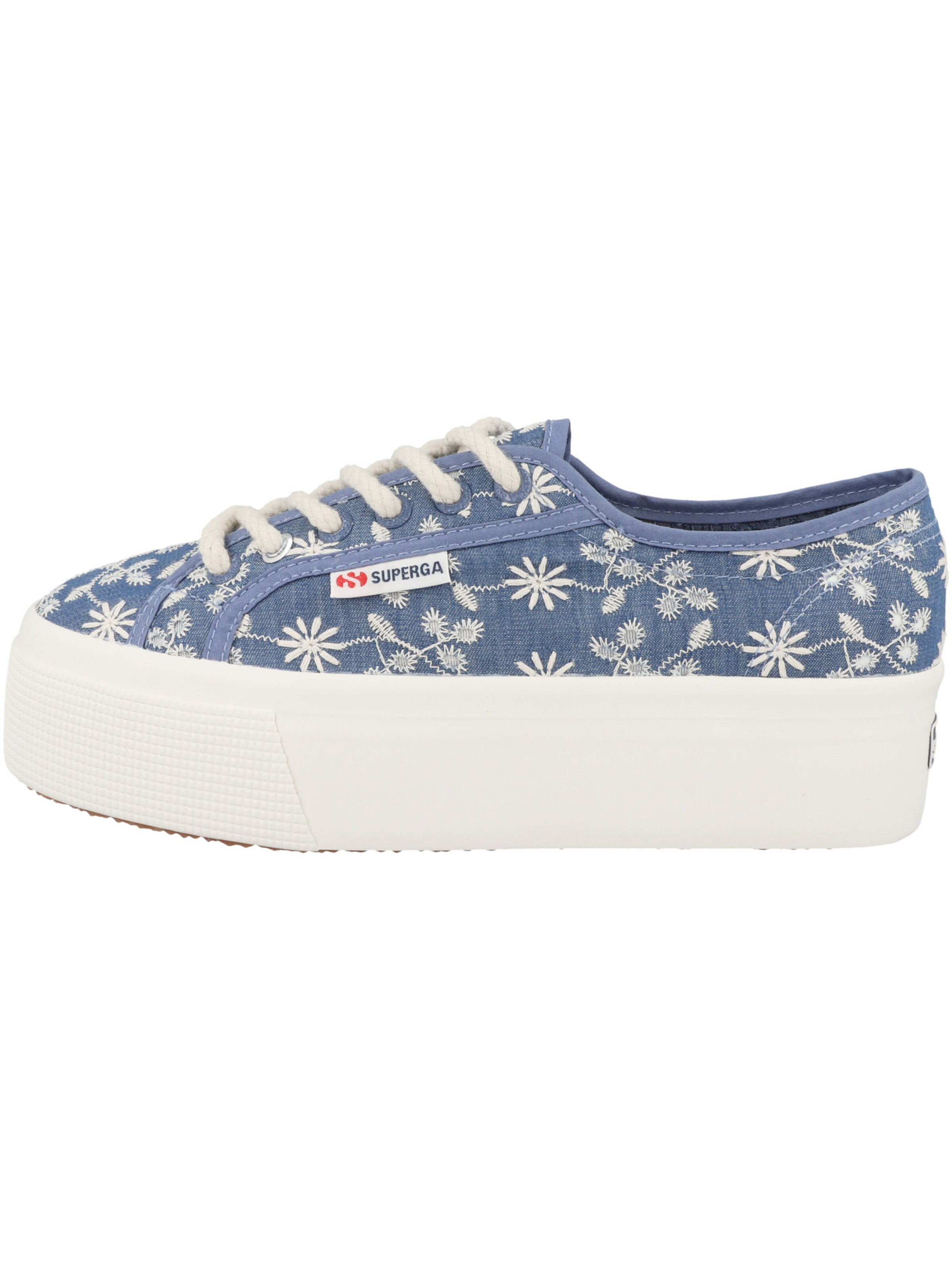 Baskets basses ' 2790 Platform Sangallo ' SUPERGA en bleu