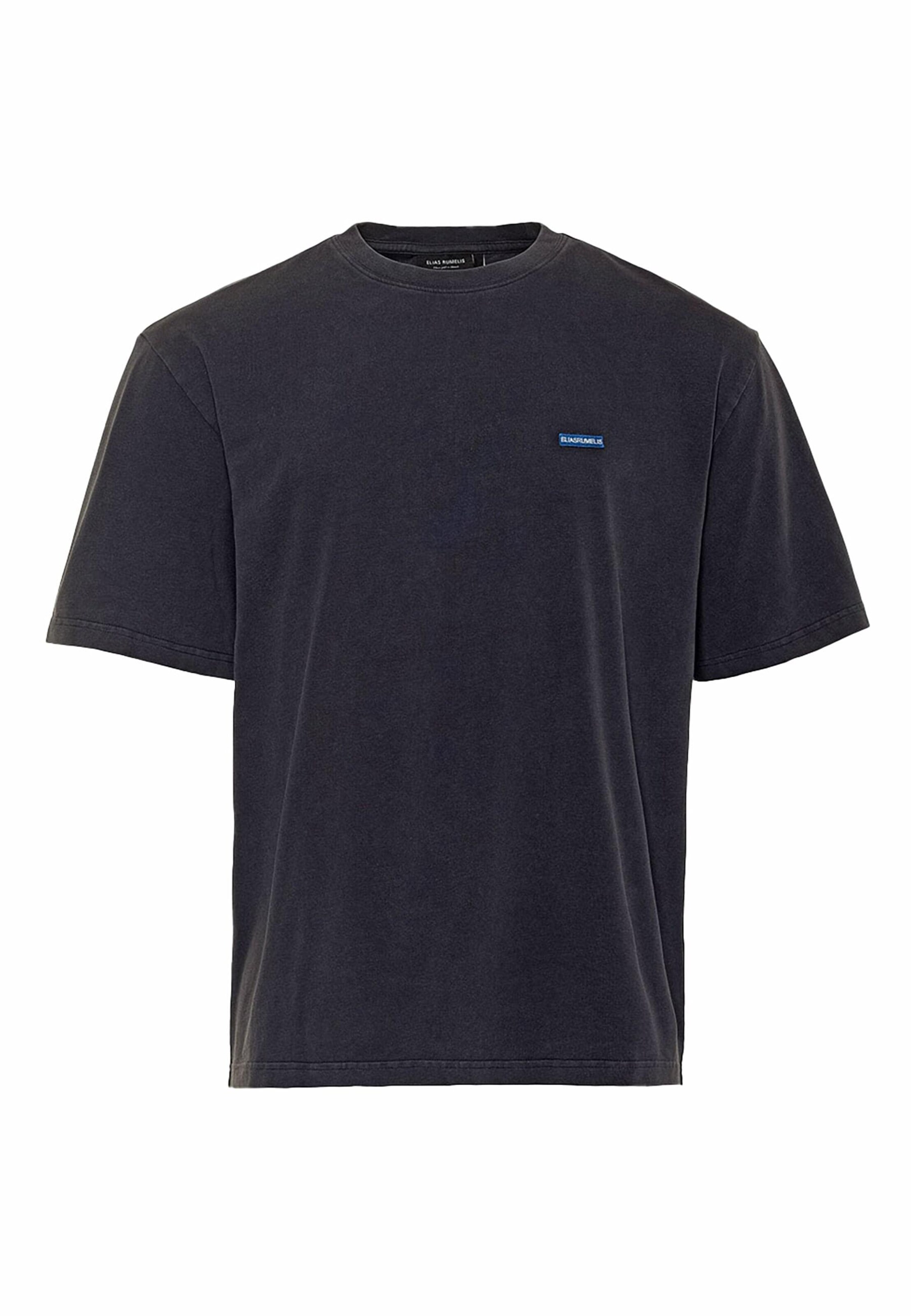 T-Shirt 'Amelio' Elias Rumelis en bleu : devant