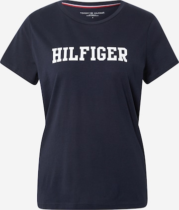 Tommy Hilfiger Underwear Pajama shirt in Blue: front