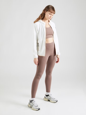 ICEPEAK Athletic Fleece Jacket 'AGRAN' in White