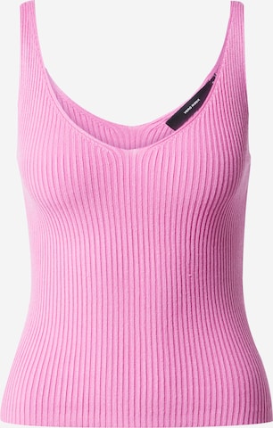 VERO MODA Knitted Top 'GLORY' in Purple: front