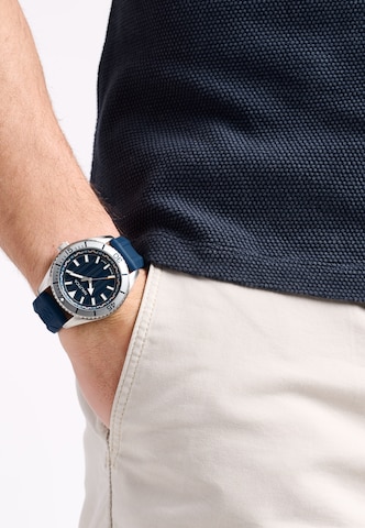 Montre à affichage analogique 'NCT WINDWARD' NAUTICA en bleu : devant