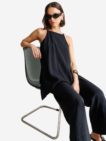 Tuta jumpsuit 'Overalls' di MixRay in nero