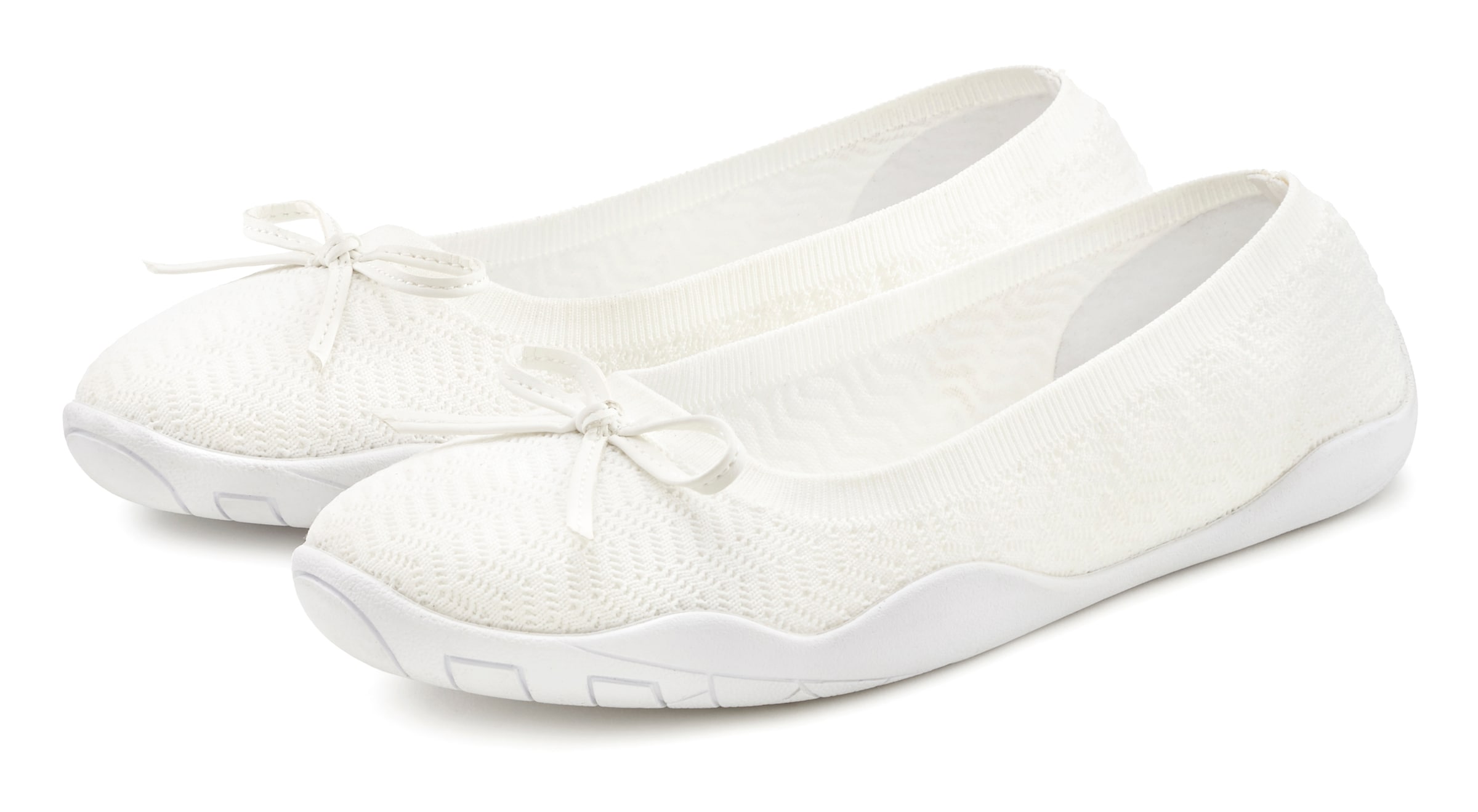 LASCANA Ballerina in Wit