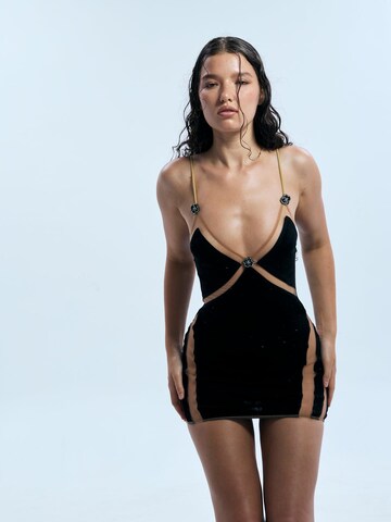 GOD SAVE QUEENS Evening Dress 'Angelina Dress' in Black