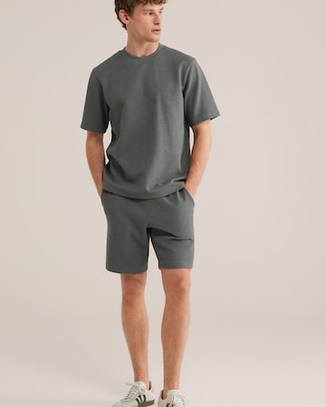 WE Fashion Свободный крой Штаны в Зеленый