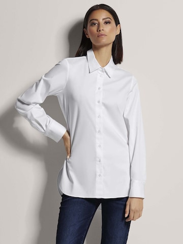 Chemisier MADELEINE en blanc : devant