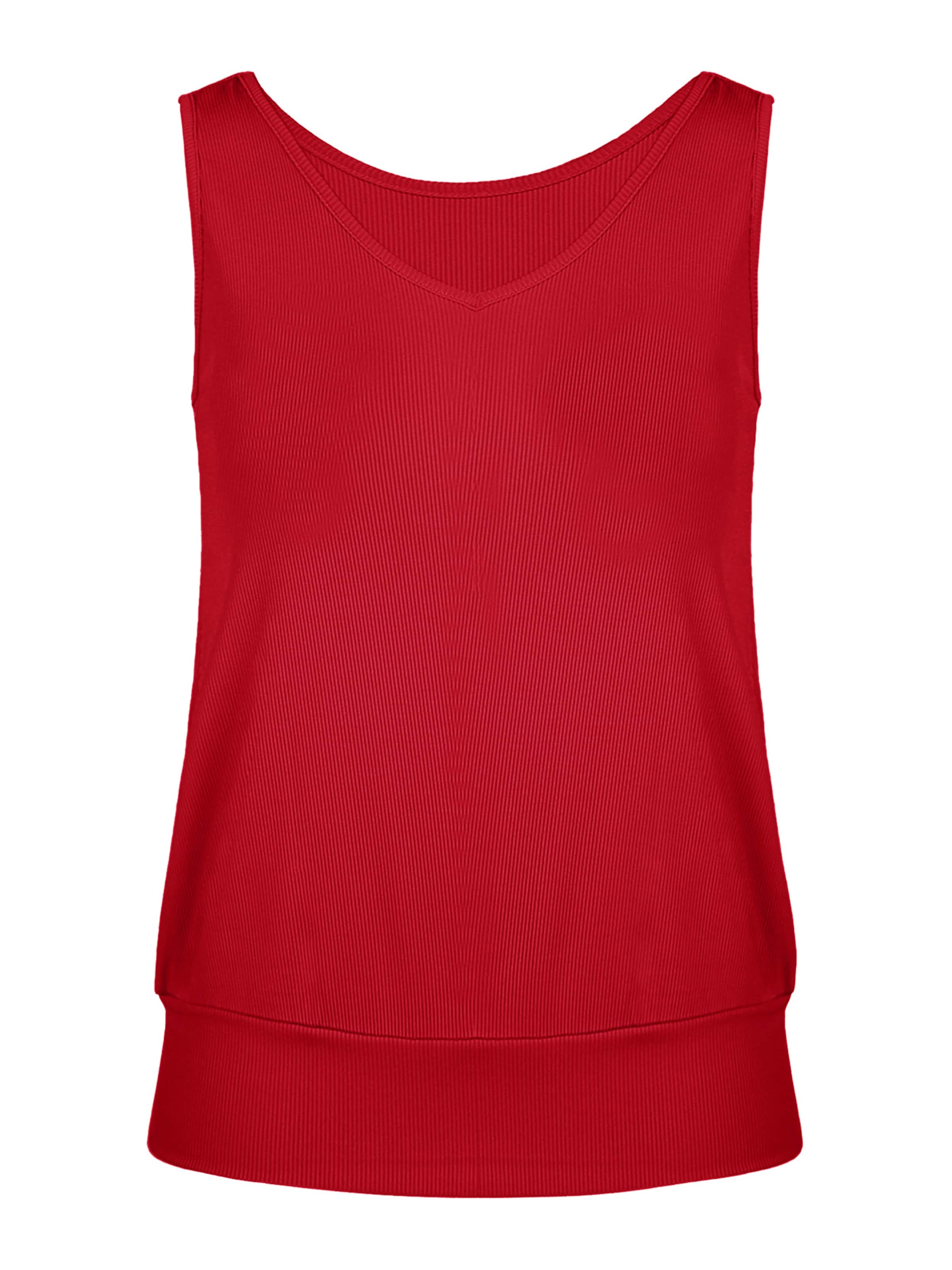 Imily Bela Top – červená: přední strana