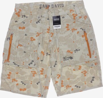 CAMP DAVID Shorts 35-36 in Beige: predná strana