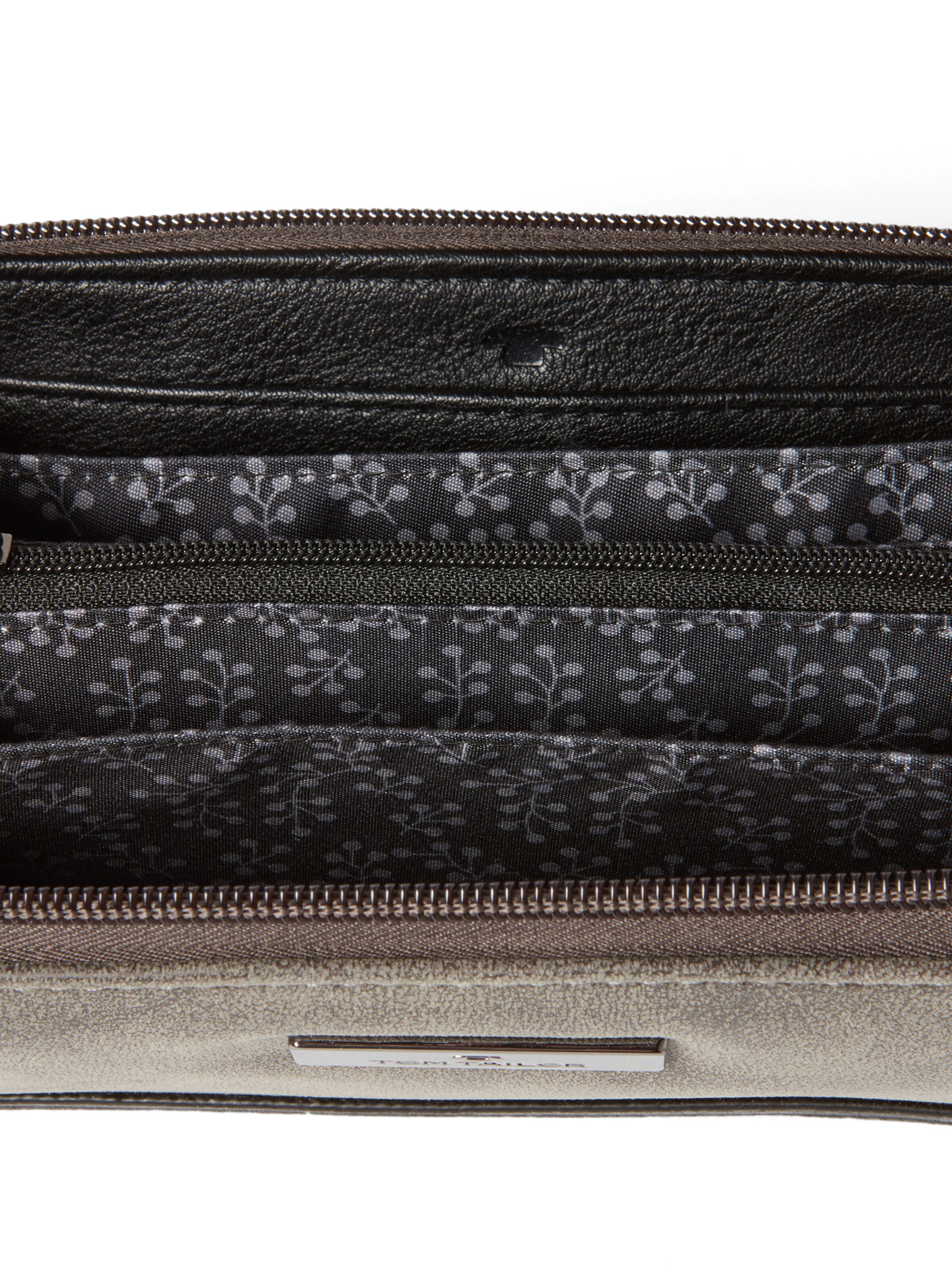 TOM TAILOR Wallet 'Elin' in Grey