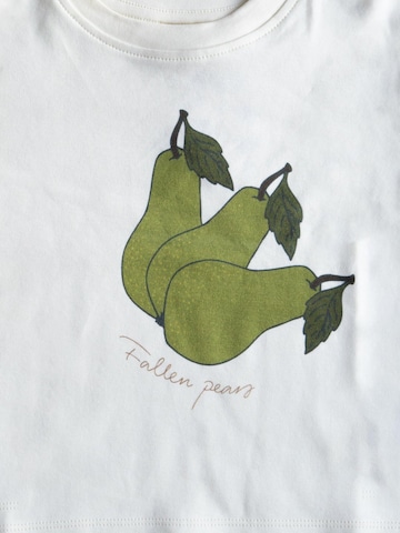 LouieLouie Shirt 'Fallen pears'‌‌‌‌‌‌‌‌‌ in Weiß