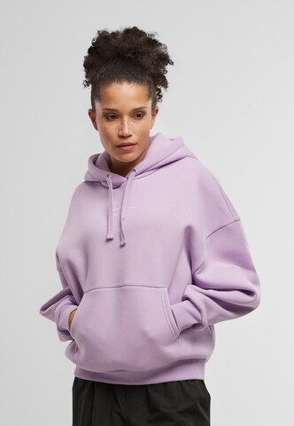 Karl Kani Sweatshirt 'Essential' in Lila: voorkant