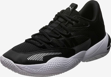 PUMA Athletic Shoes 'Court Rider 2.0' in Black: front