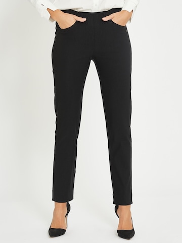 LAURIE Regular Trousers 'Kelly' in Black